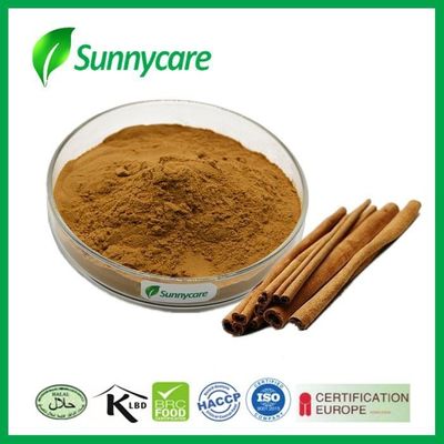 Brown Cinnamon Bark Extract Powder 20% 40% Polyphenols UV Cinnamomum Cassia Presl